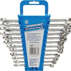 Silverline Combination Metric Spanner Set 12 Pieces 8-19mm (SP1236)