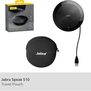 Jabra Speak 510 Speaker — Portable Bluetooth Speaker, Conference Speaker — Connects to Laptops,