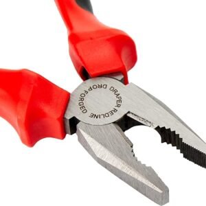 Draper Redline® 3 Piece 160mm Plier Set | Soft Grip Hand Tools Kit | Hardened Jaws & Cutting Edges | 68001