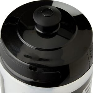 Science In Sport SIS Clear Sports Water Bottle, Plastic Water Bottle, Black Logo, Transparent Colour, 800 ml