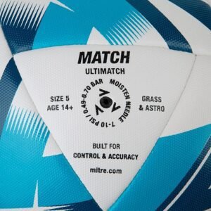 Mitre Ultimatch Football, Enhanced Control, Extra Durability, Added Accuracy, Ball