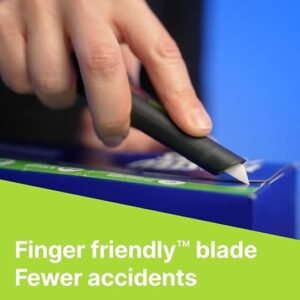 Slice 10512 Auto Retractable Pen Cutter | Portable, Retractable Safety Blade With Finger-Friendly Ceramic Blades To Reduce Injuries–Suitable For The Home, Office Or Factory Floor