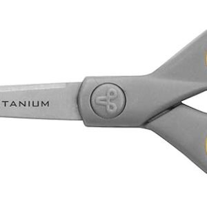 Westcott Titanium Super Softgrip Scissor Set (Pack of 5), Yellow