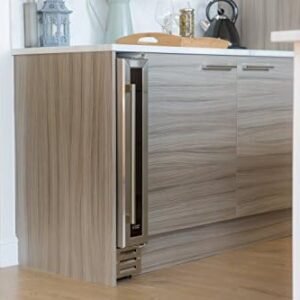 Russell Hobbs RHBI7WC1SS Freestanding or Integrated Wine/Drinks Cooler, 7 bottle capacity, Stainless Steel