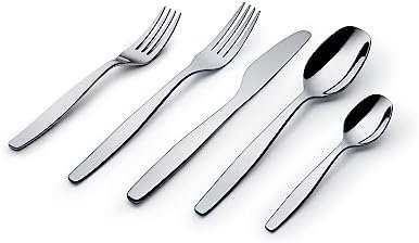 Alessi Itsumo Anf06S5 - Design Cutlery Set in 18/10 Stainless Steel, 5 Pieces