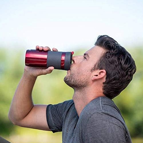 Contigo Byron Snapseal Travel Mug, Stainless Steel Thermal , vacuum flask, leakproof tumbler, coffee mug with BPA free Easy-Clean Lid, 470 ml, Vivacious