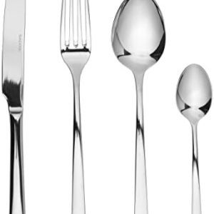 Salter Kendal Cutlery Set - 16 Piece, 18/10 Stainless Steel Dinnerware, 4 Place Settings