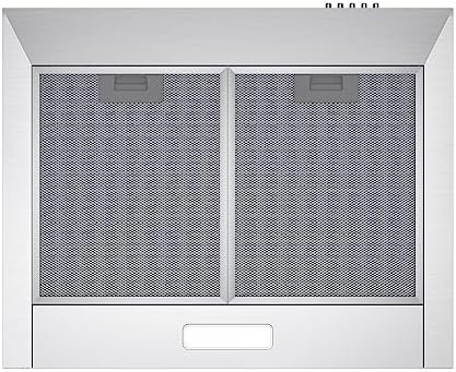 CIARRA CAS6201A Cooker Hood 60cm Stainless Steel Chimney Range Hood 600mm Recirculating Duct Kitchen Ventilation Extractor Fan