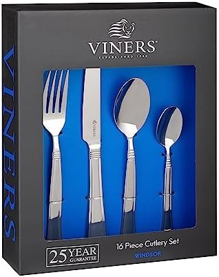 Viners Windsor 18/0 16 PCE Cutlery Set Giftbox