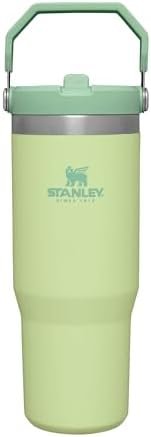 Stanley IceFlow Flip Straw Water Bottle with Straw 0.89L - Keeps Cold for 12+ Hours - Leakproof - Stainless Steel Water Bottle - BPA-Free Travel Mug - Easy to Carry - Dishwasher Safe
