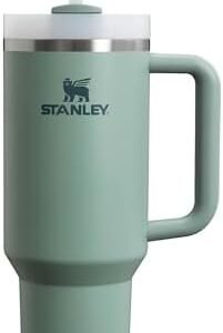 Stanley Quencher H2.0 FlowState Tumbler 1.2L - Cold For 11 Hours - Iced For 48 Hours - Water Bottle with Straw, Handle and Lid - Dishwasher Safe - Travel Mug For Cold or Hot Drinks - Shale