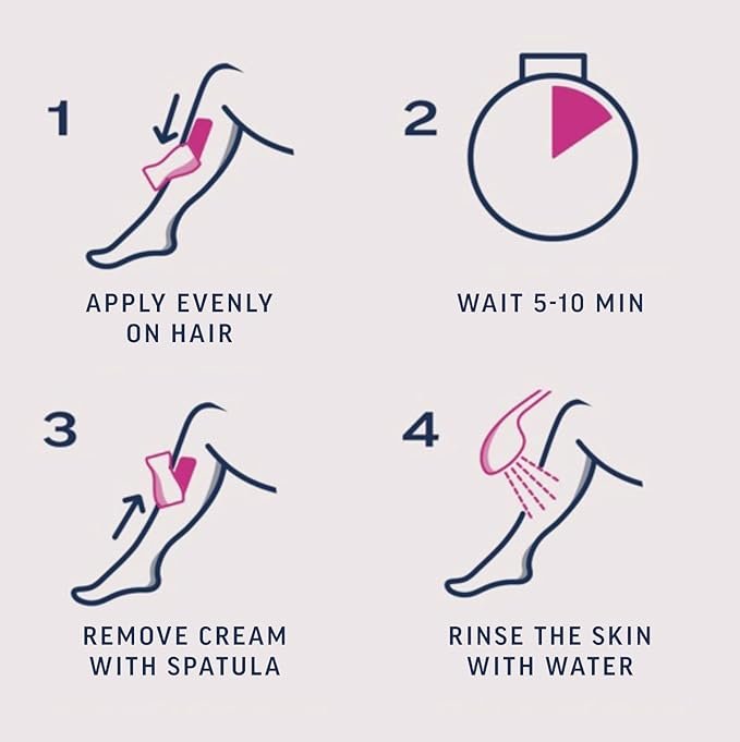 Veet Expert Hair Removal Cream, 400ml, Depilatory Cream, Hair Removal Cream For Women, All Skin Types, Suitable For Arms,
