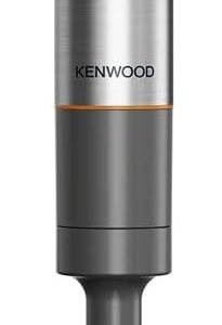 Kenwood Triblade XL Hand Blender, Mixer with Anti-Splash, Chopper 500ml, Metal Whisk and Masher Attachment and BPA-Free Plastic Beaker, HBM60.307GY, Dishwasher Safe, 1000W, Grey