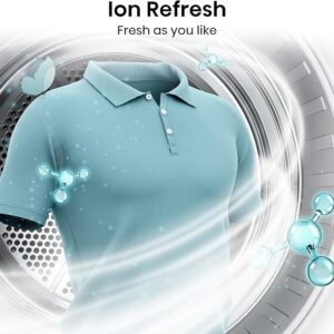 Hisense 5 Series DH5S102BW 60cm Freestanding 10KG Heatpump Front Load Tumble Dryer with WiFi Enabled - 17 Programmes - Auto dry- Steam Refresh - Allergy Care White A+++ Rated [Energy Class A]