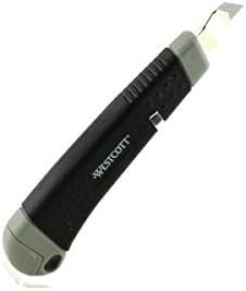 Westcott E-84002 00 9 mm Professional Knife Cutter with Blade, Black