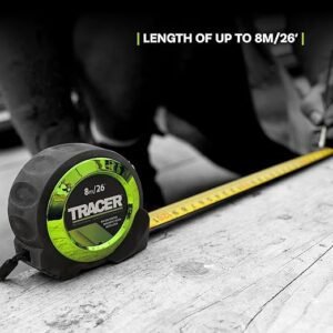 TRACER 8m Auto-Lock Tape Measure