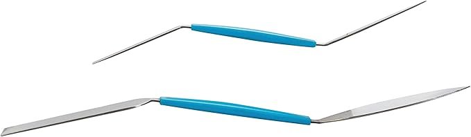 Silverline Plasterers Leaf & Square Set 2pce 8 x 192mm & 26 x 254mm (226833)