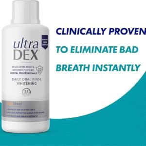 UltraDEX Daily Oral Rinse Whitening, 500 ml